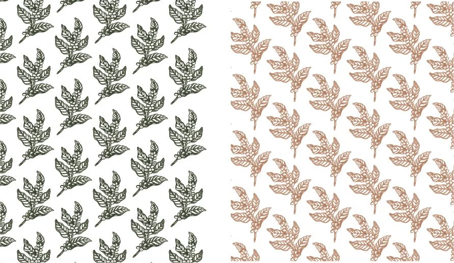 Coffee Plant Pattern (Medium)