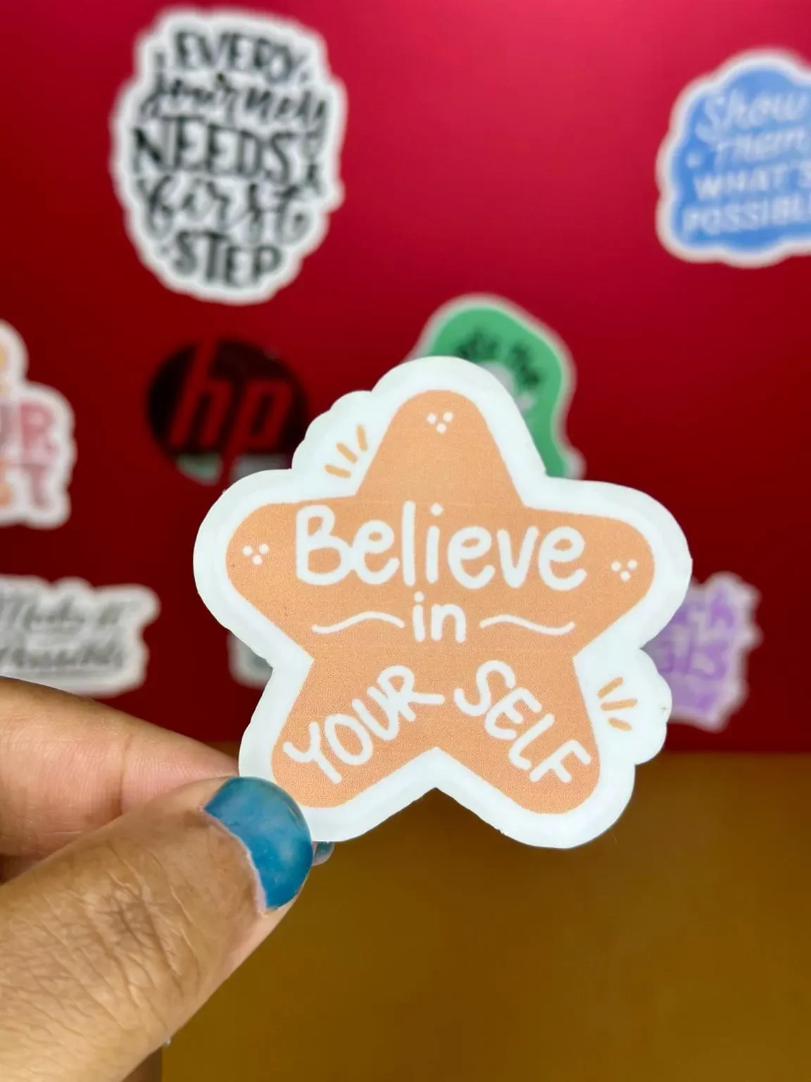 Believe in Yourself Motivational Sticker