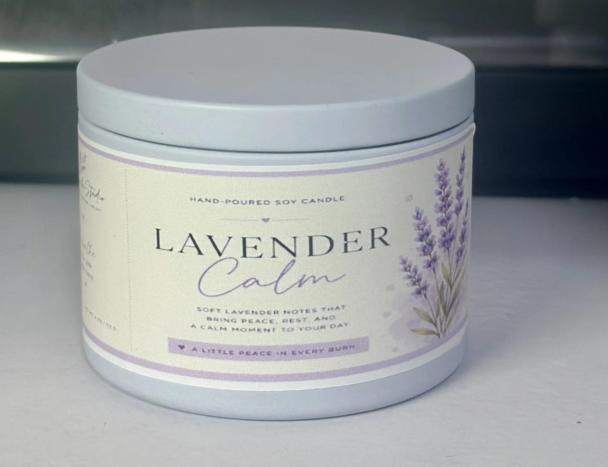 Lavender Calm Soy Candle
