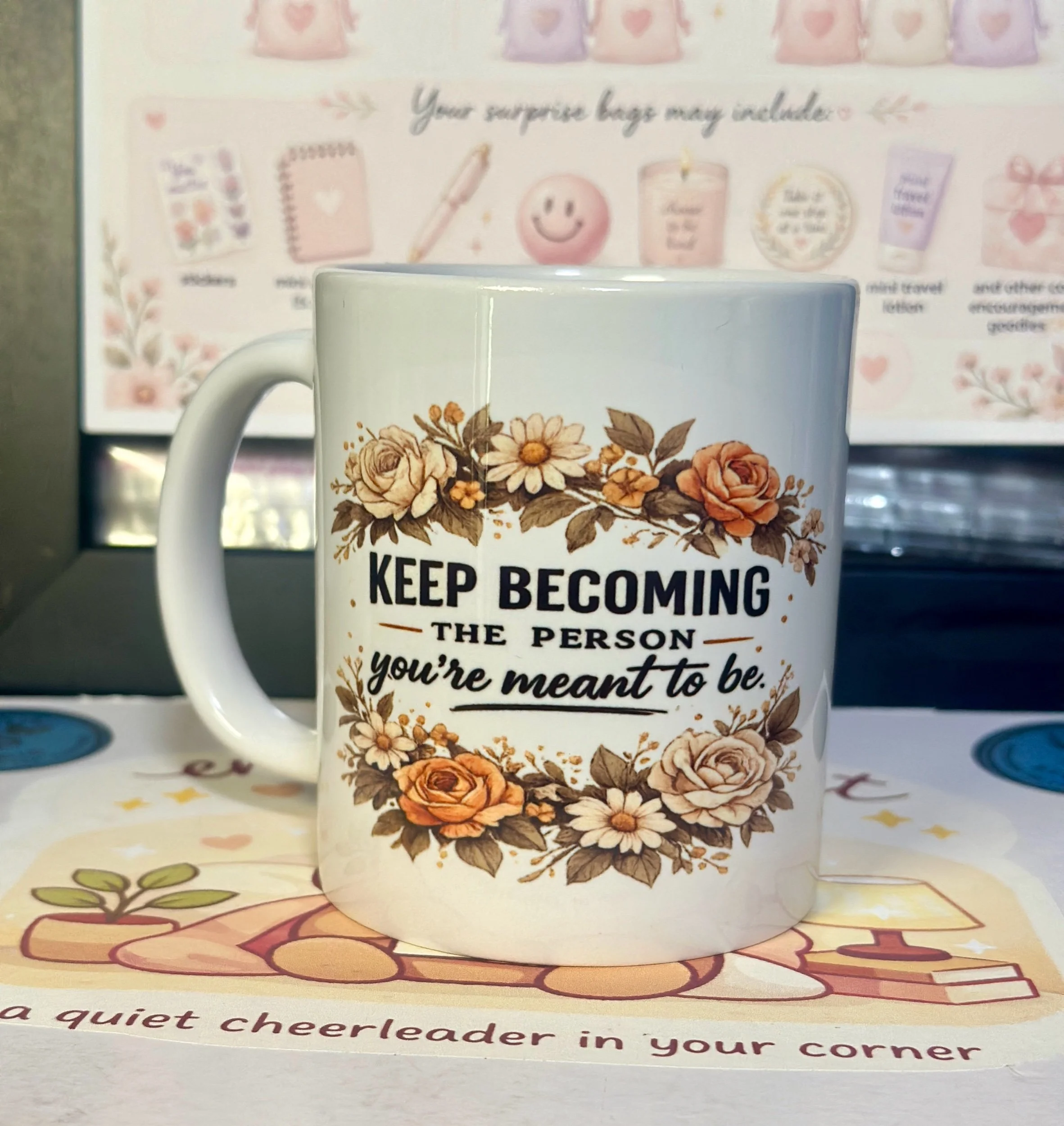 Keep Becoming the Person You're Meant to Be Mug