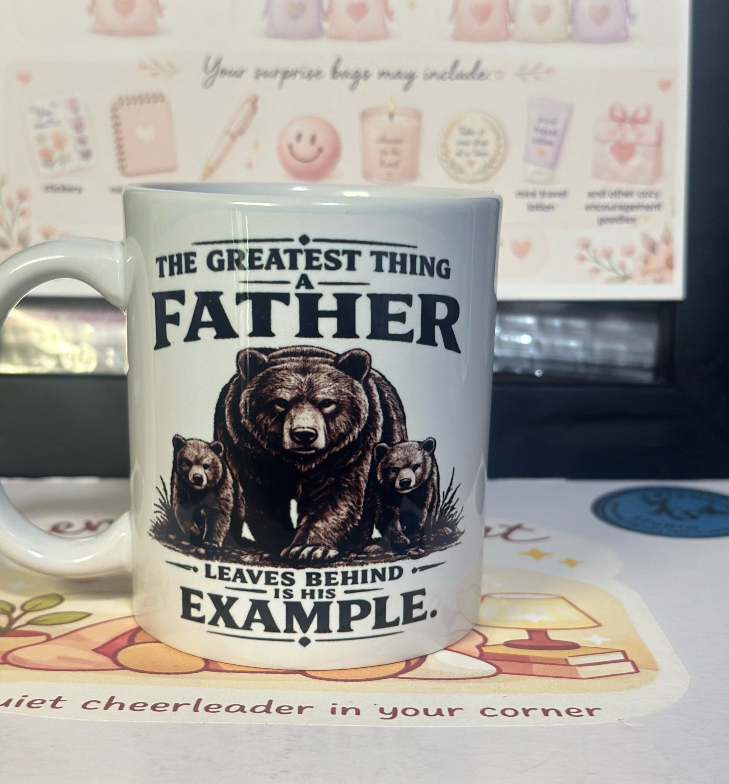 The Greatest Thing a Father Leaves Behind Is His Example Mug