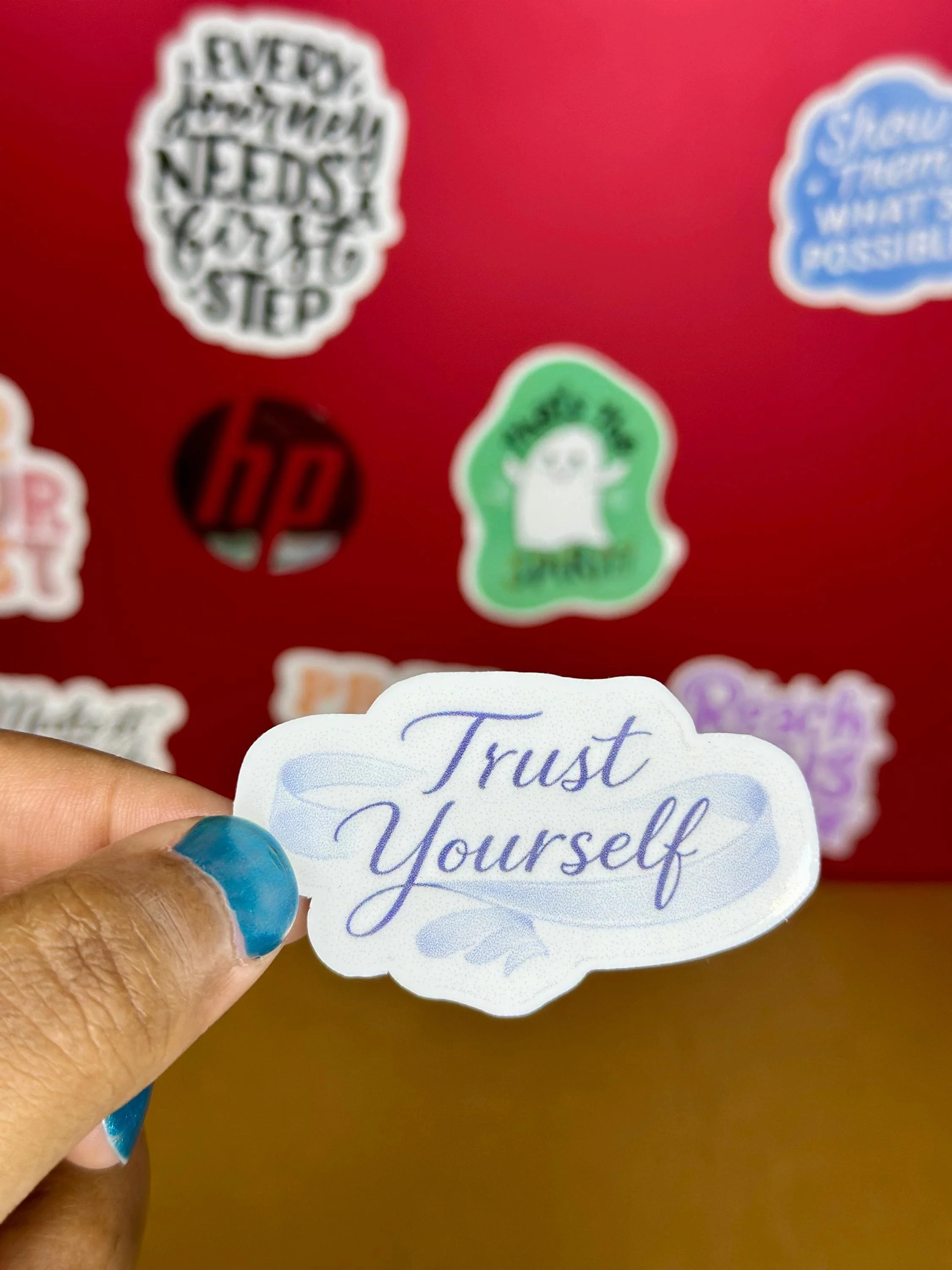 Trust Yourself Sticker