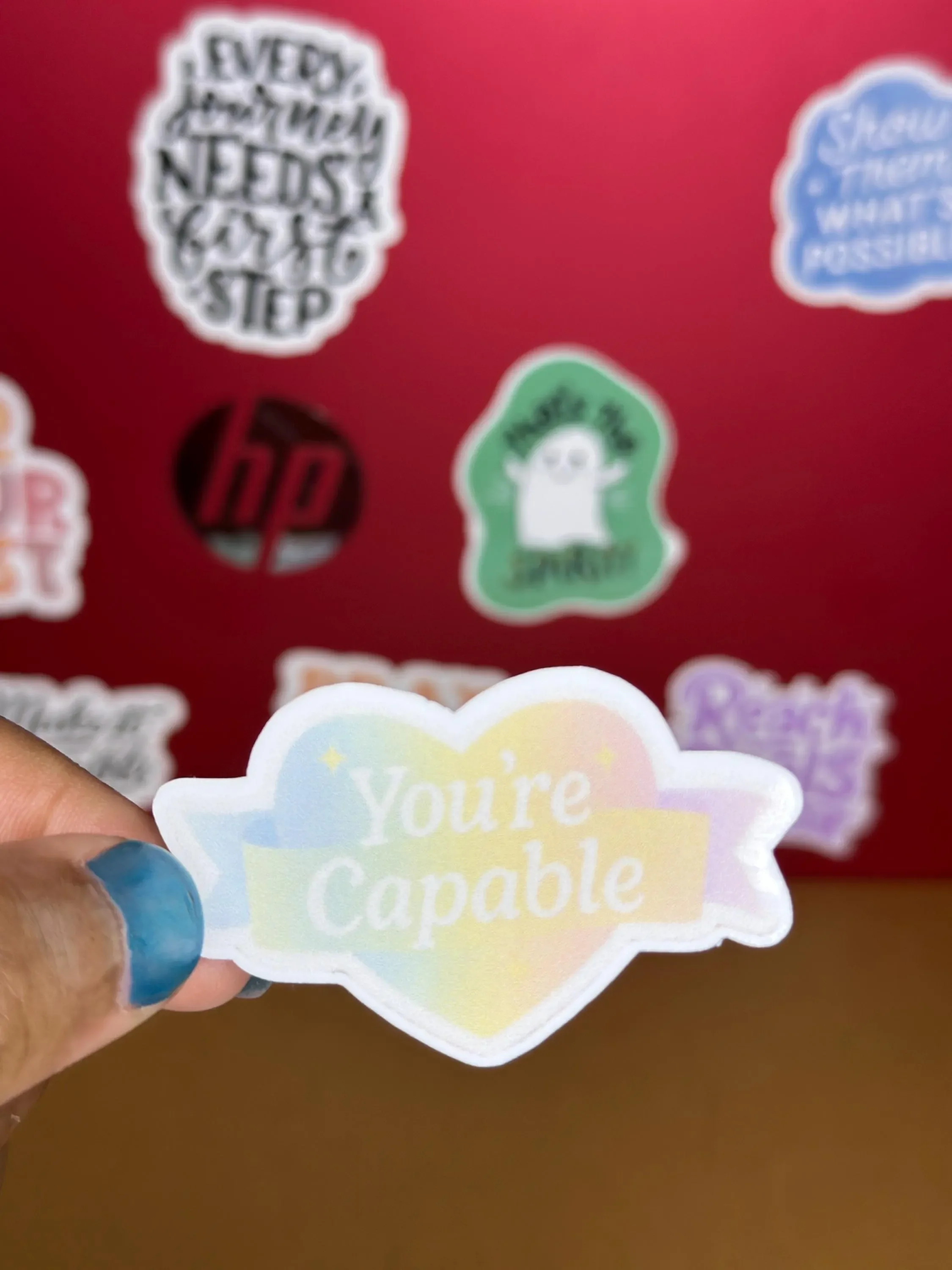 You’re Capable Encouragement Sticker