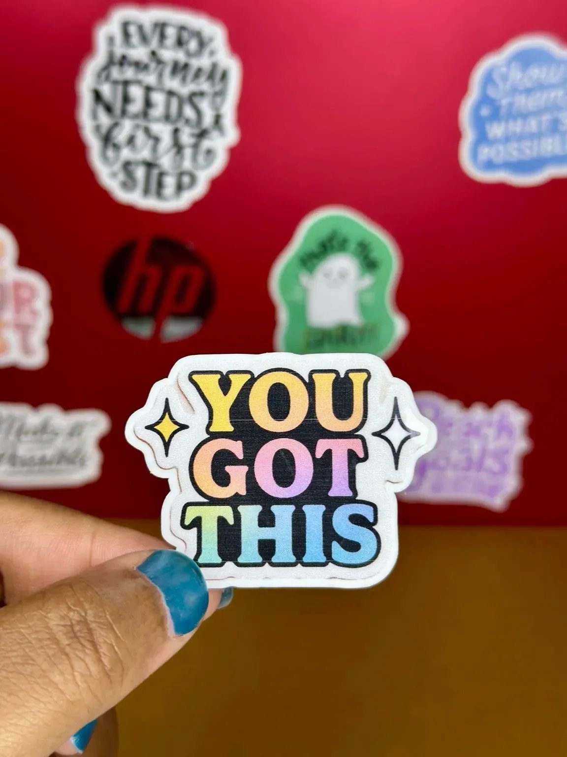 Motivational 'You Got This' Vinyl Sticker