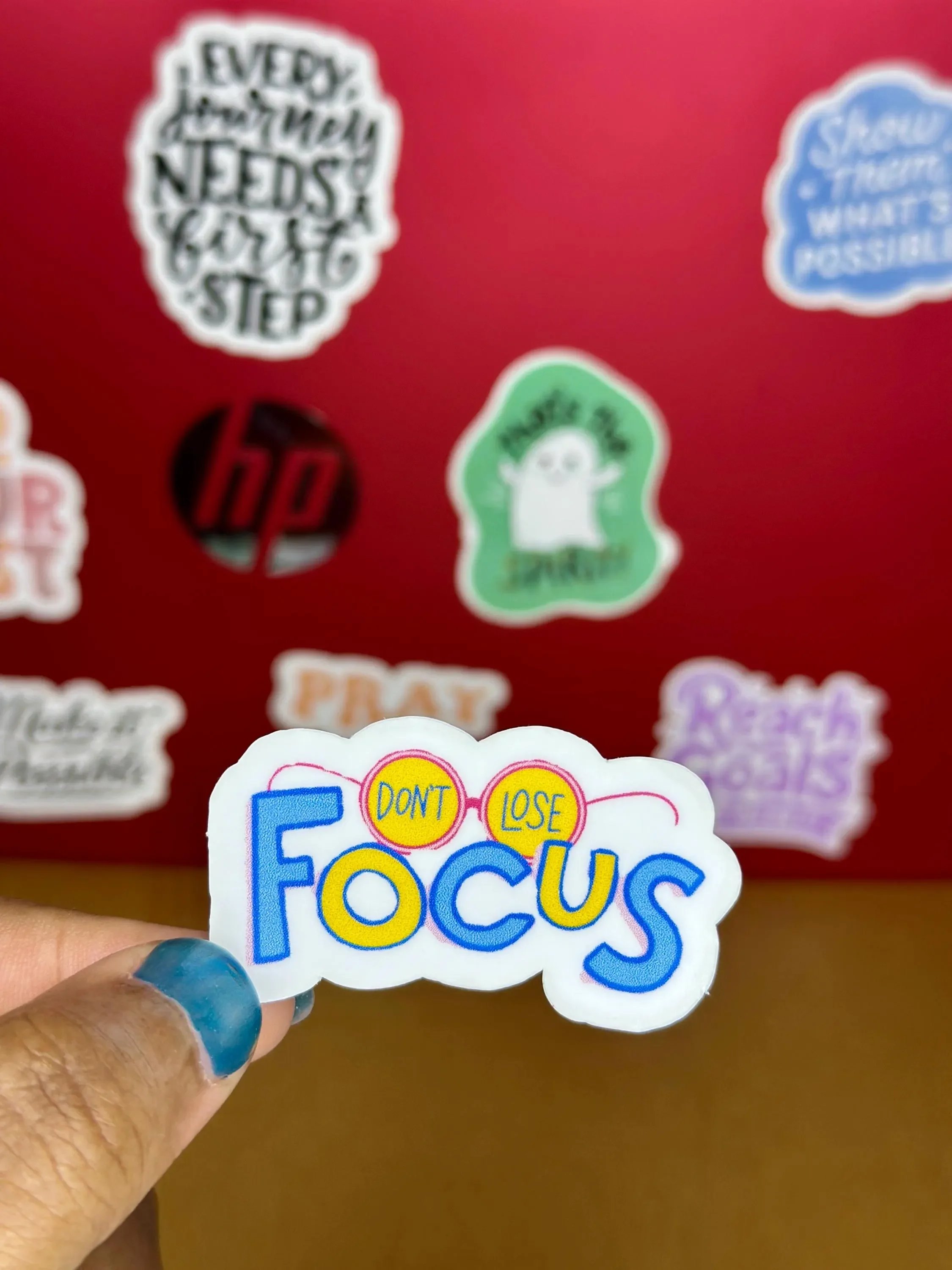 'Don't Lose Focus' Motivational Sticker