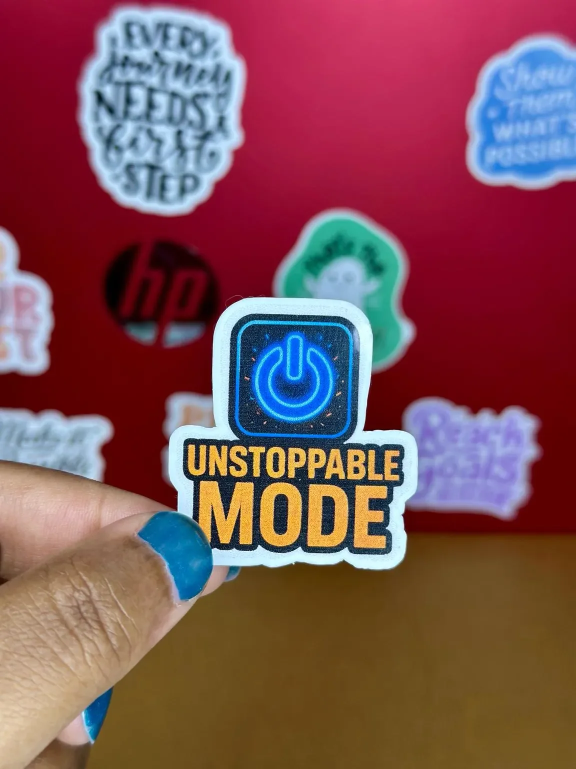 Unstoppable Mode Vinyl Sticker