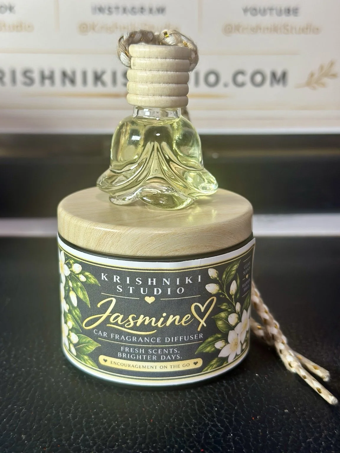 Jasmine Car Fragrance Diffuser
