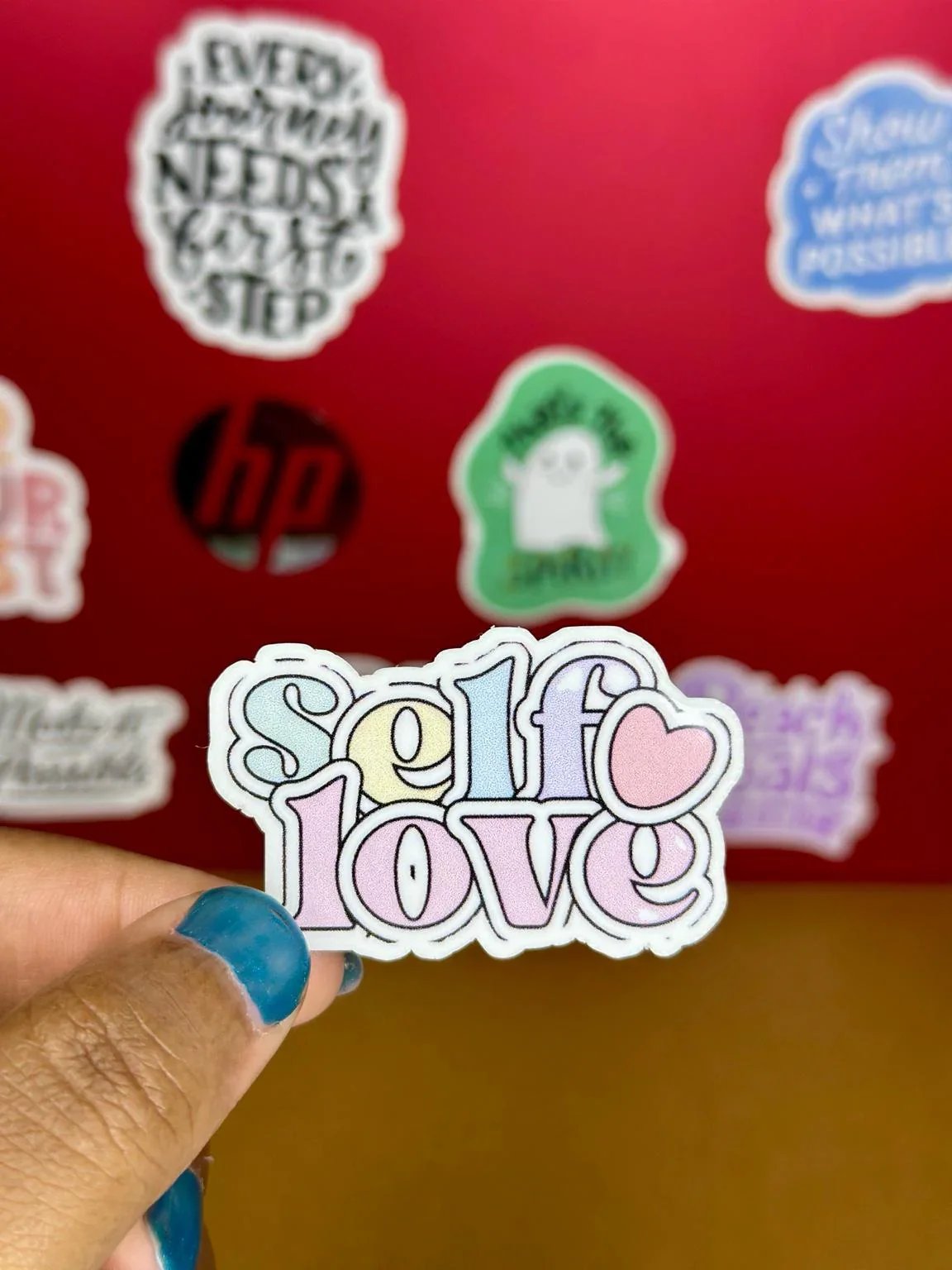 Self Love Motivational Sticker