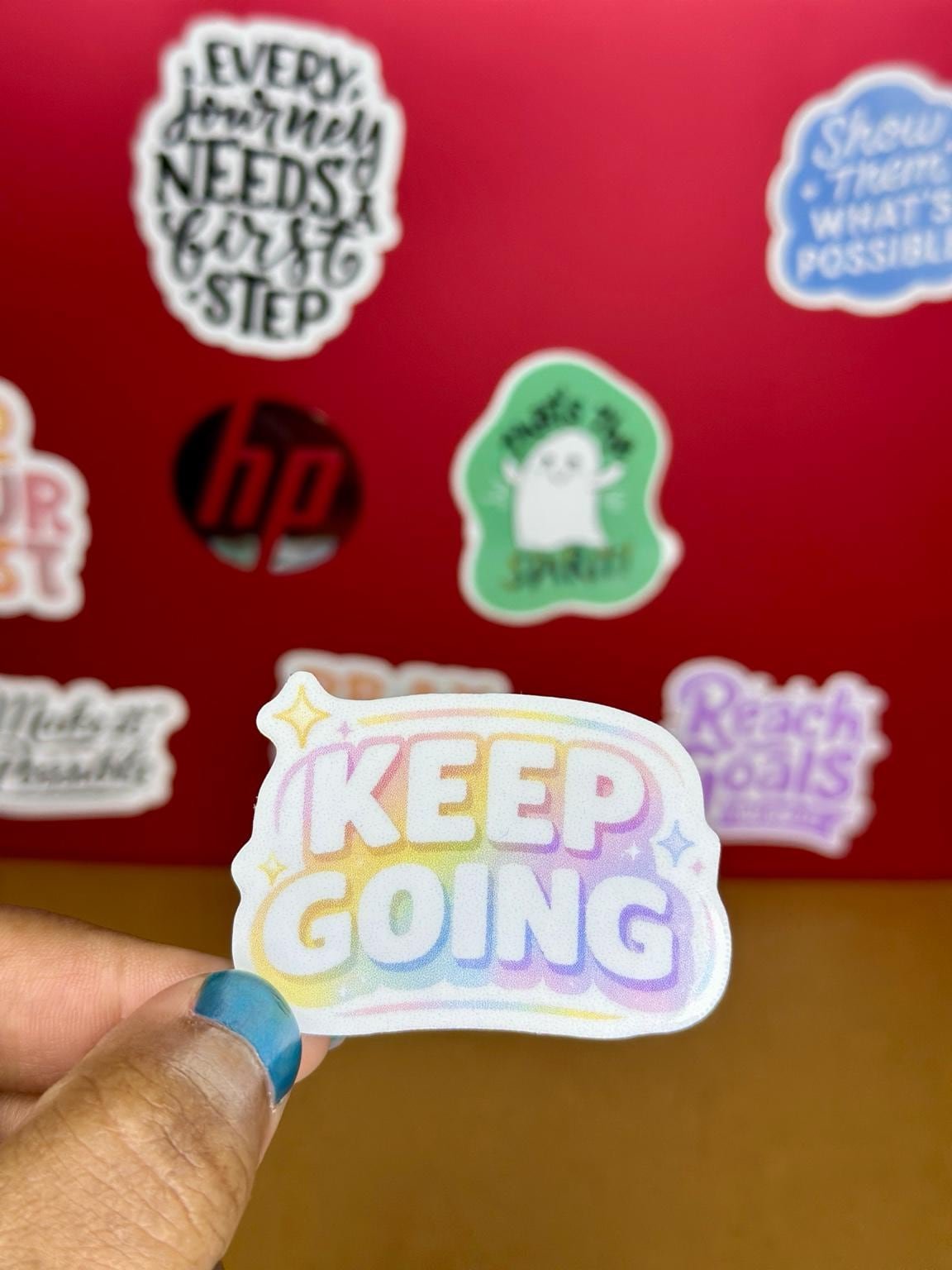 Keep Going Sticker
