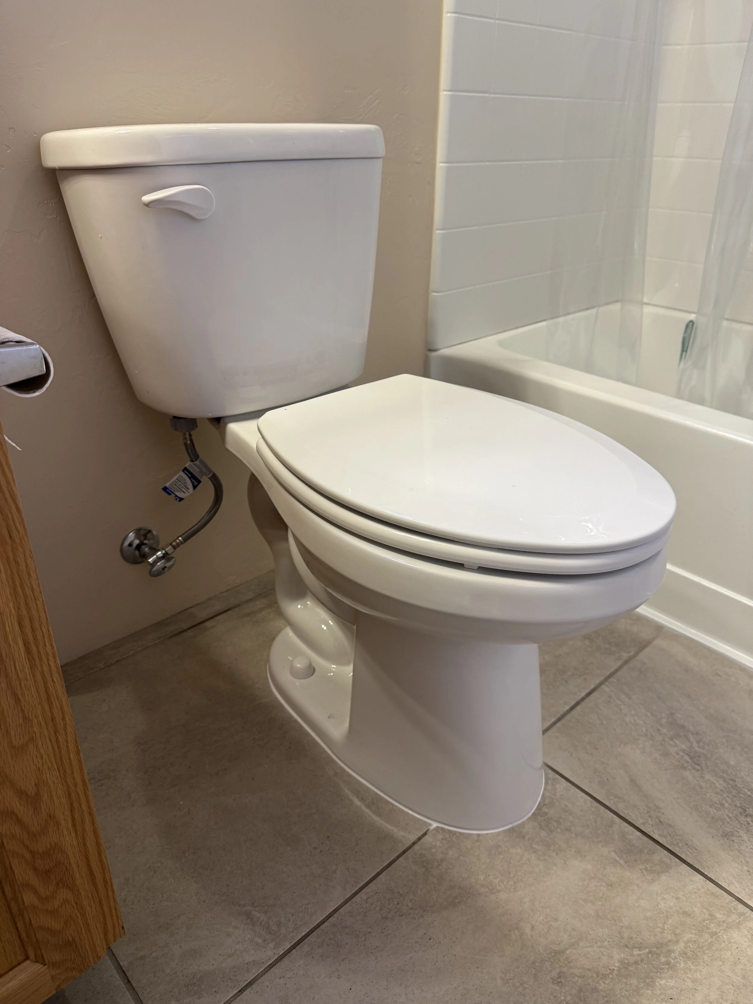 New Toilet Installation