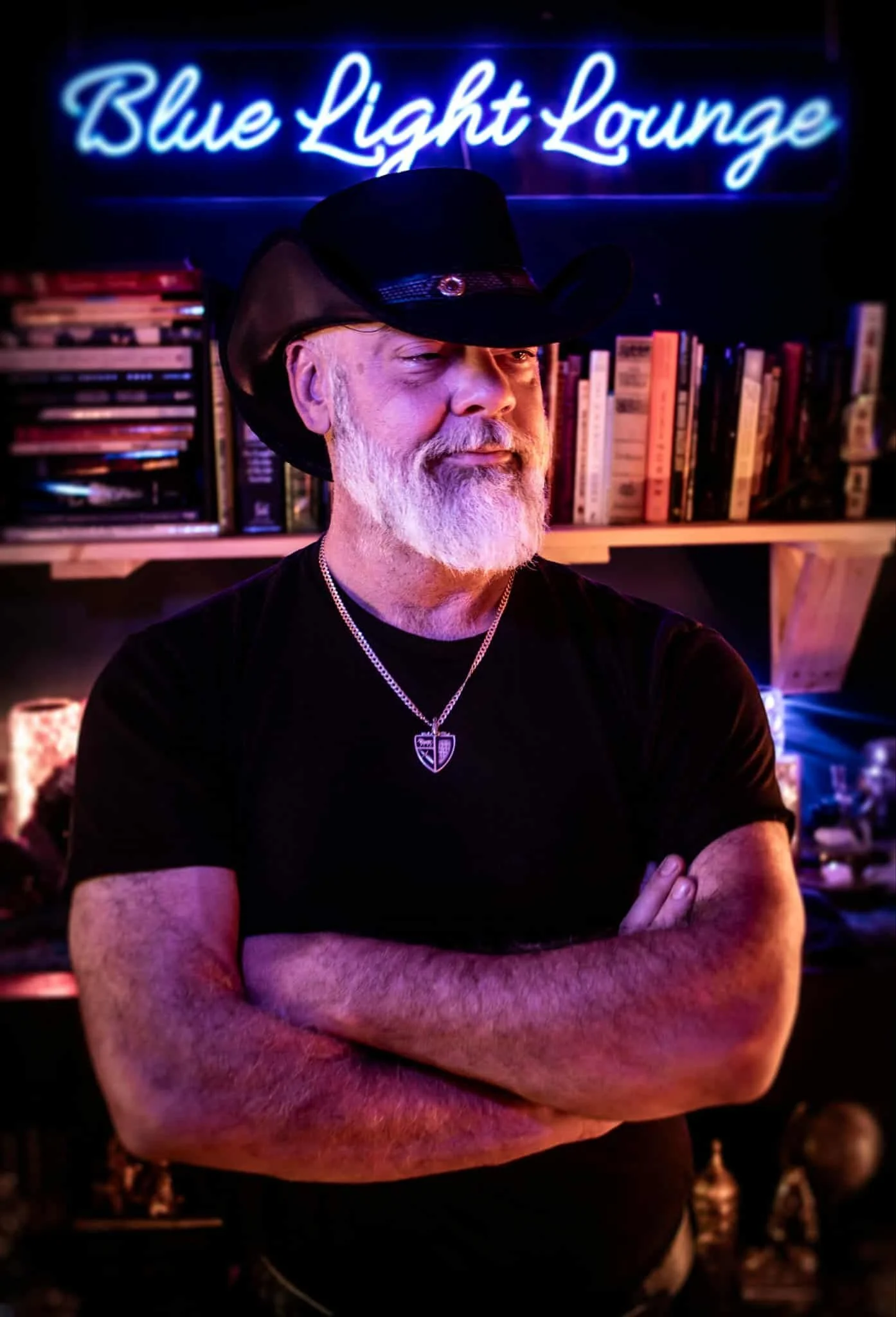 Matthew Hearn Blue Light Lounge podcaster radio host badass