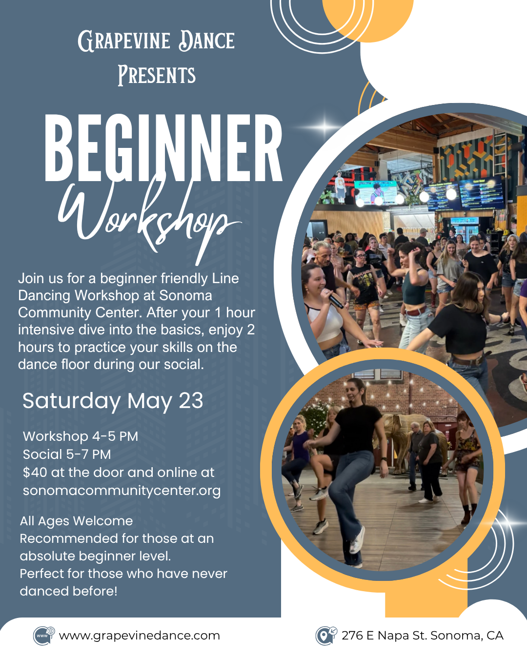 Beginner Line Dancing Workshop