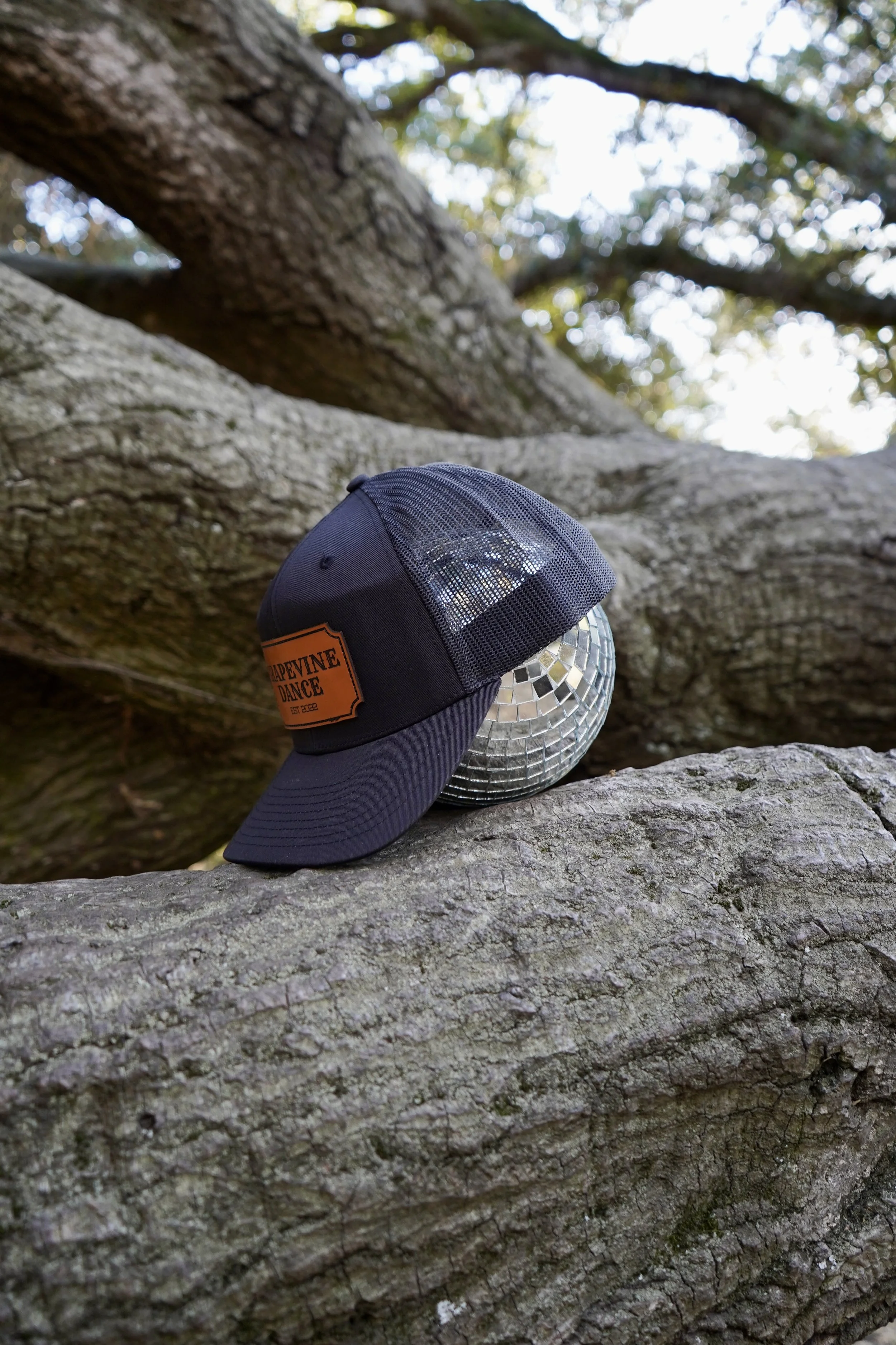 Leather Patch Trucker Hat