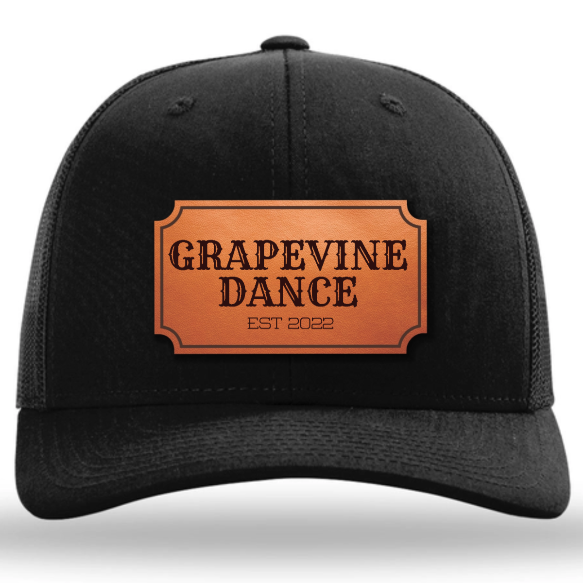 Leather Patch Trucker Hat