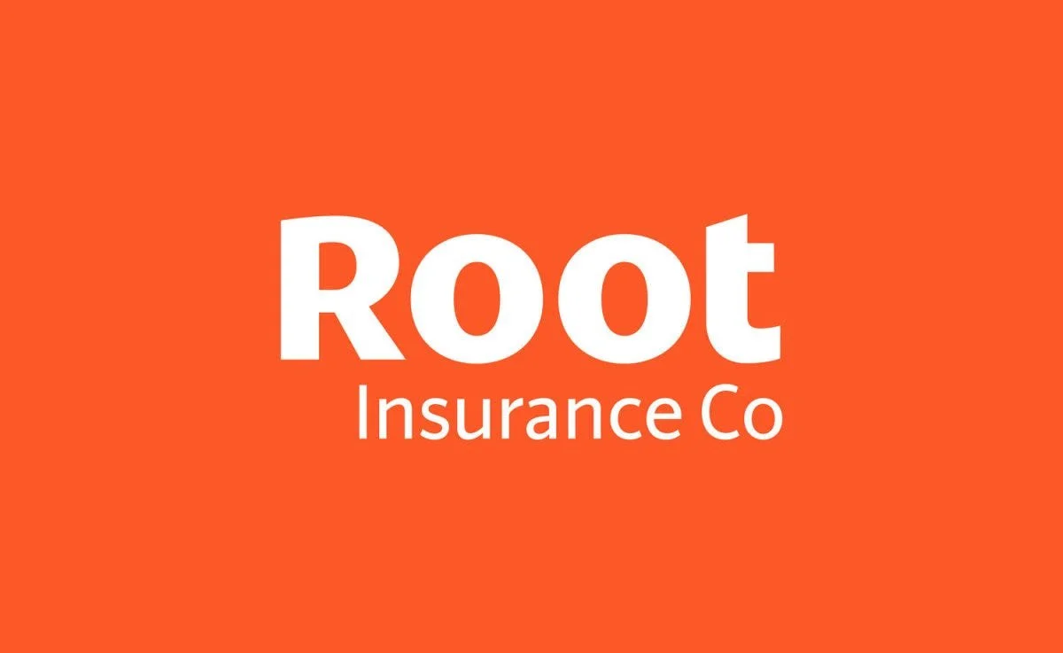 The logo of Root Insurance Company with orange background and white text.