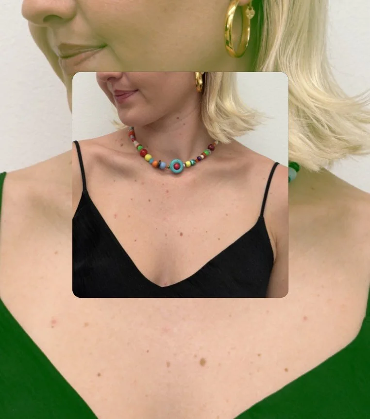 Harlequin range online now in new choker length of 38 to 40 cm length. 
Also some shorter lengths available at @qvwc_shop !