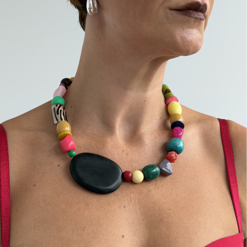 Chunky Necklace Stone 49