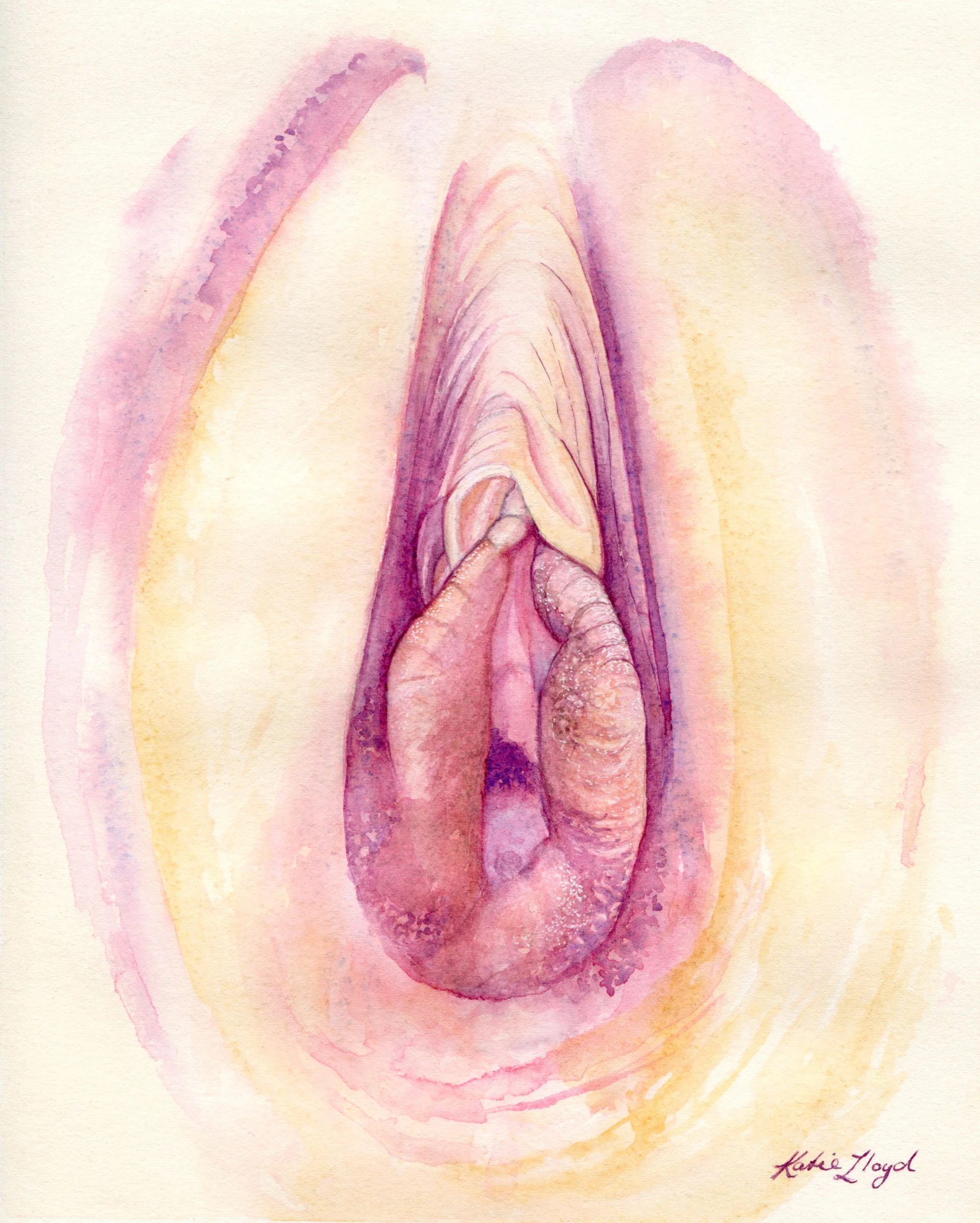 Akira - Watercolour & Ink on paper