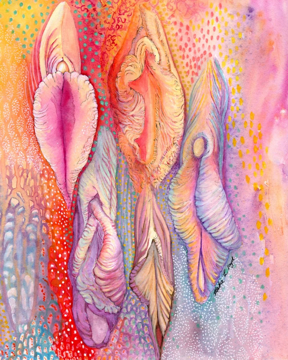 Infinite Creation - Watercolour & Ink