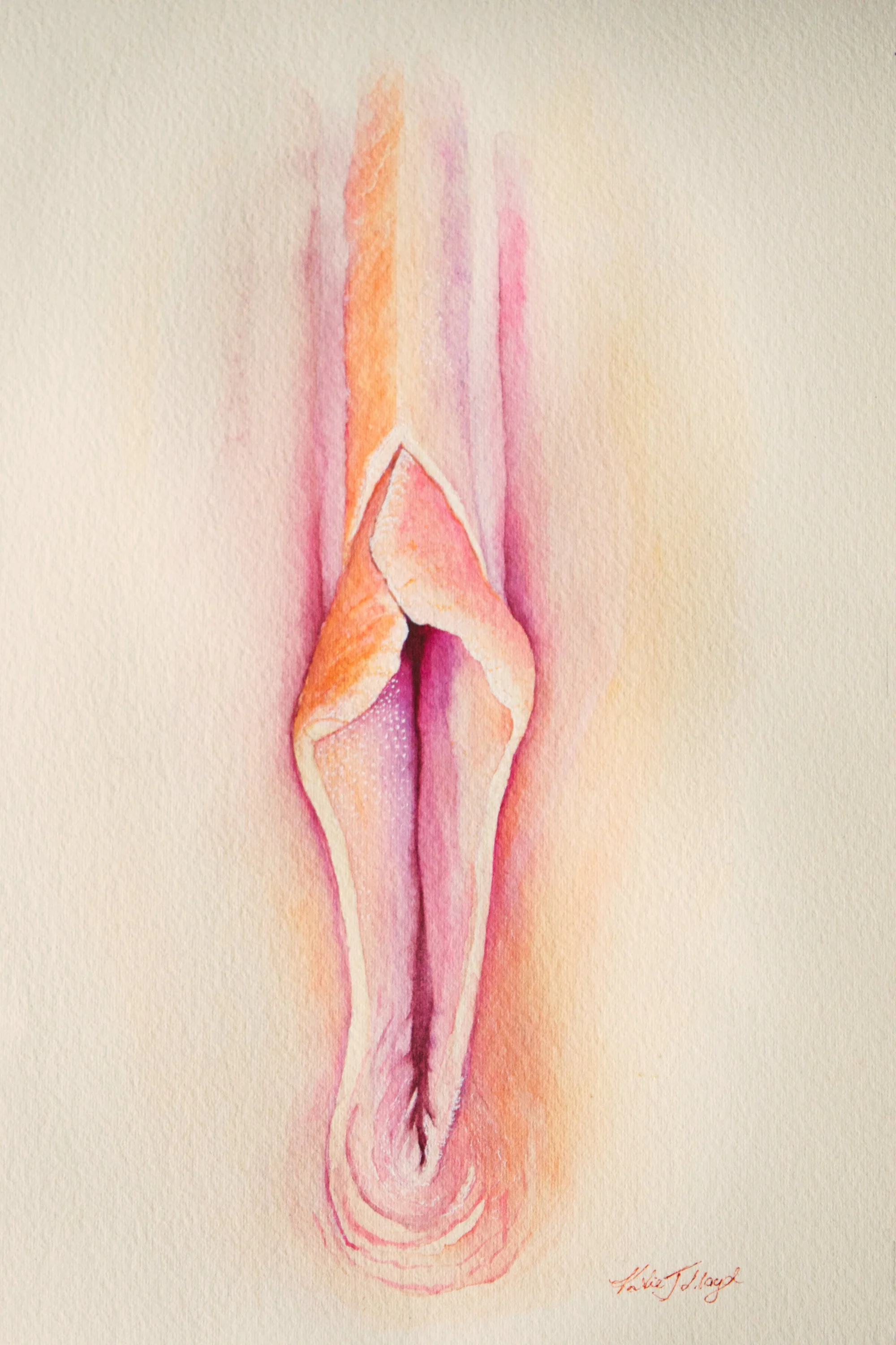 Breath of Life - Watercolour & Ink on Paper