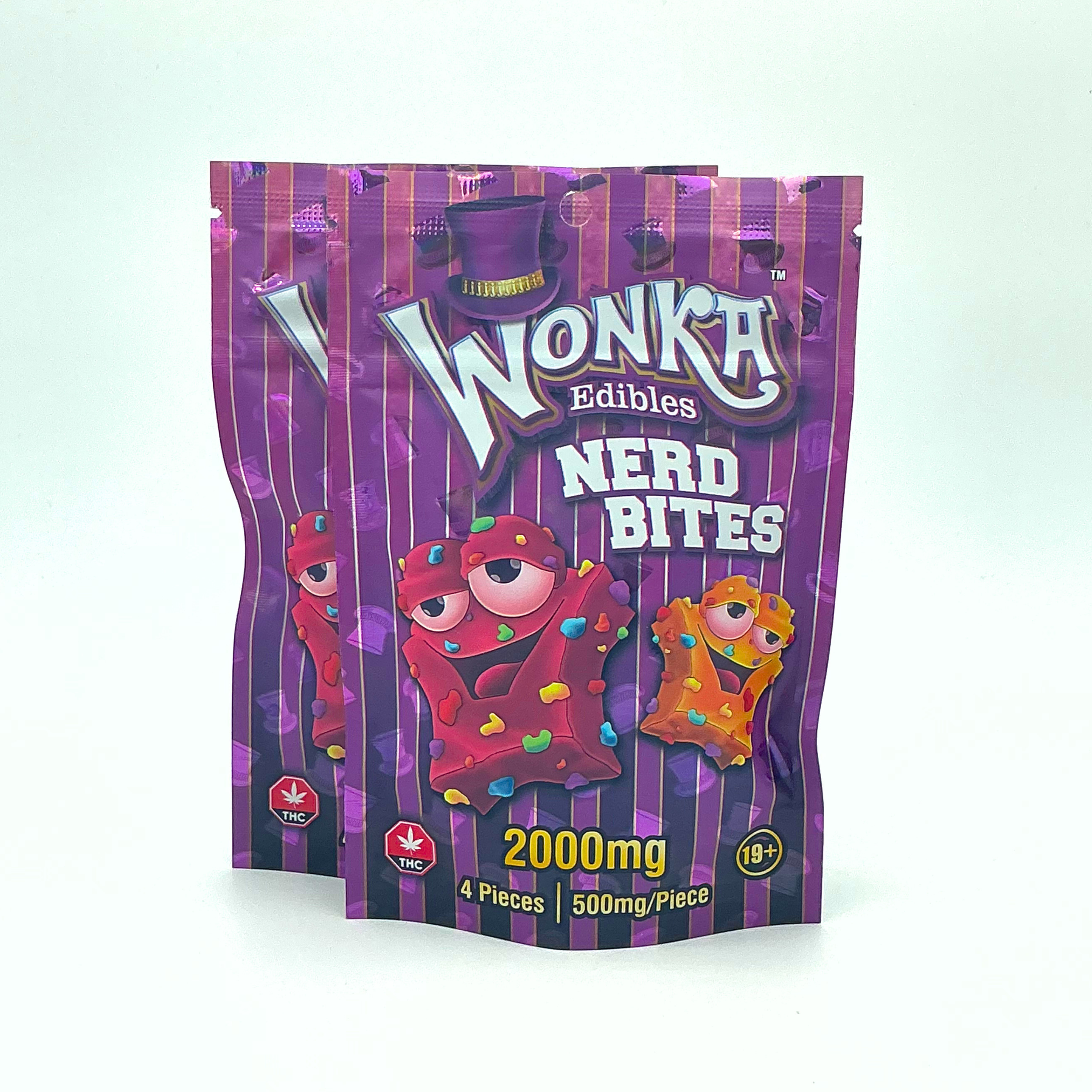 Wonka Nerd Bites - 2000mg