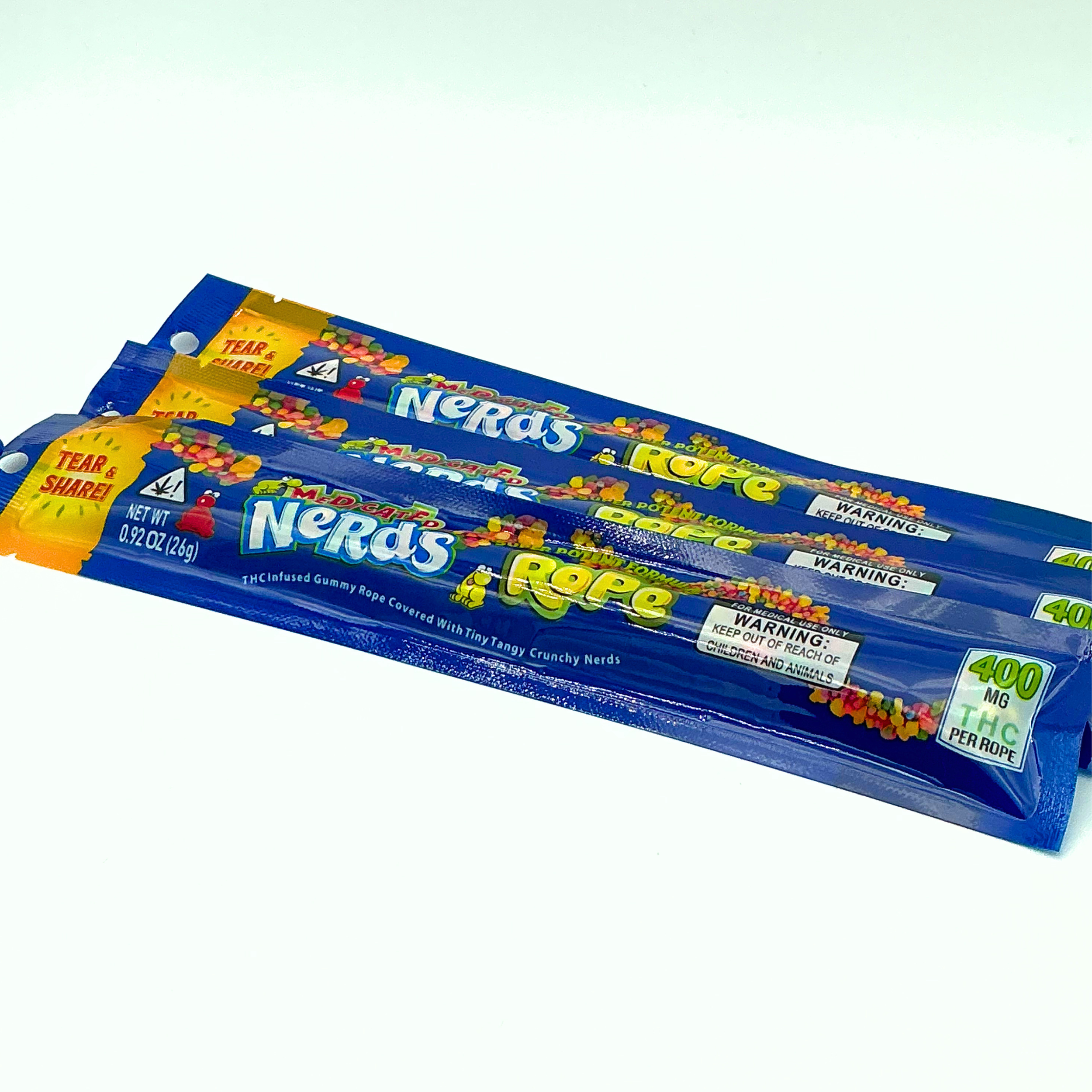 Medicated Nerds Rope - 400mg