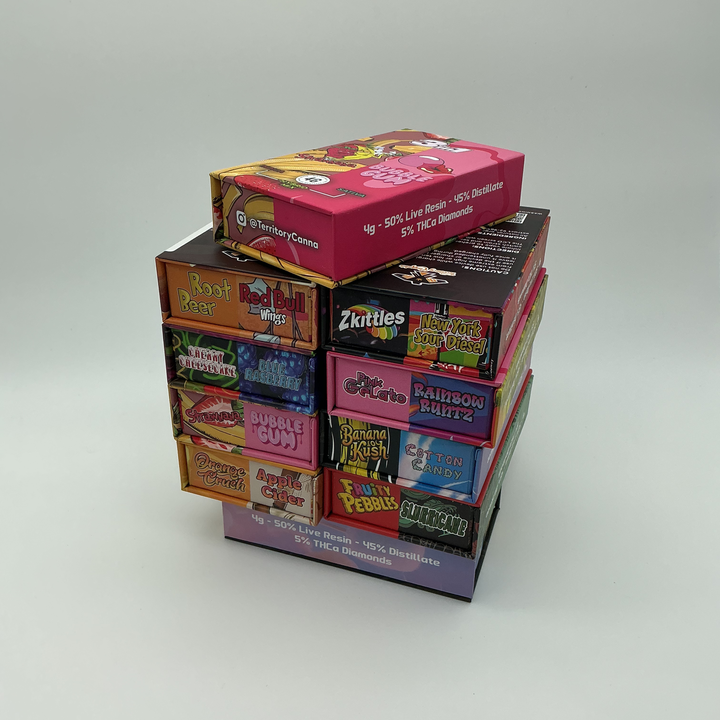 Terrritory Vapes - 3 in 1 Hybrid Mix - 4 g