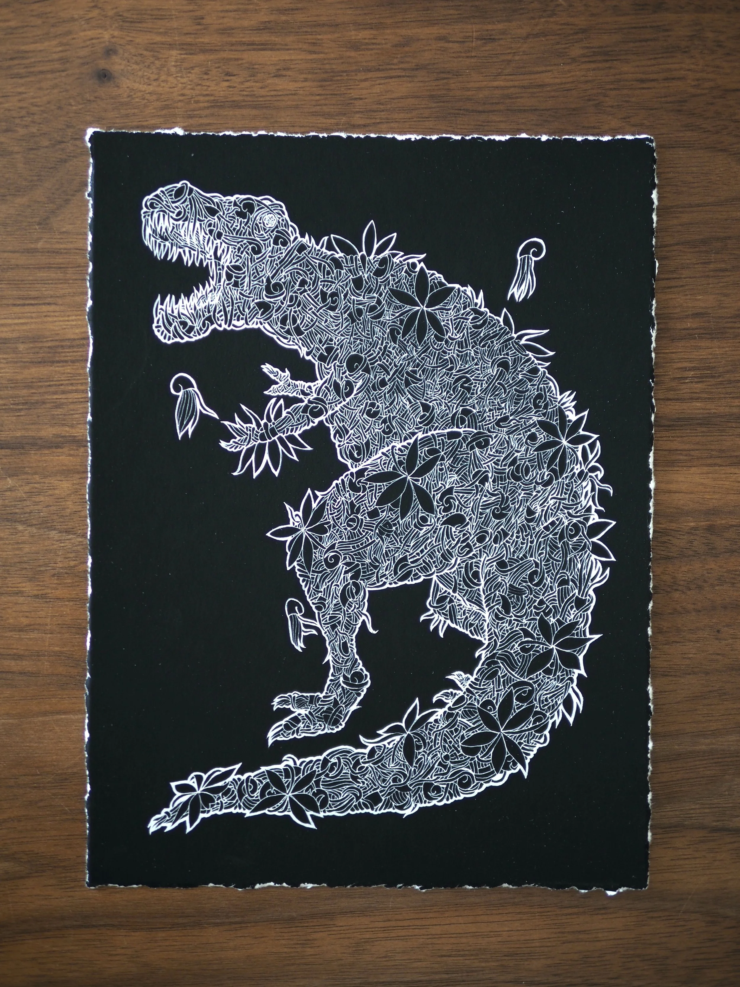 Dronesaurus (6x8 - dark)