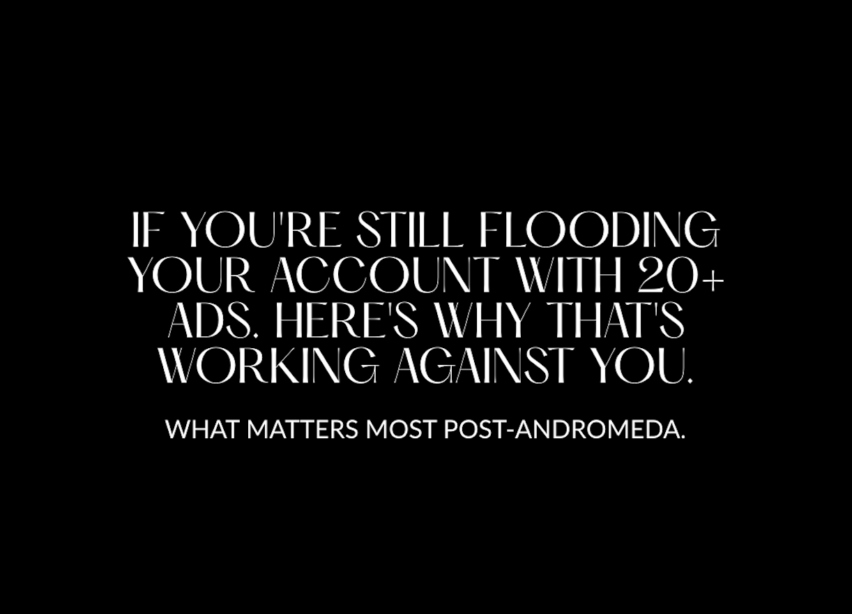 Let’s Talk It Through: Can You Still Win with Meta Ads After the Andromeda Update?