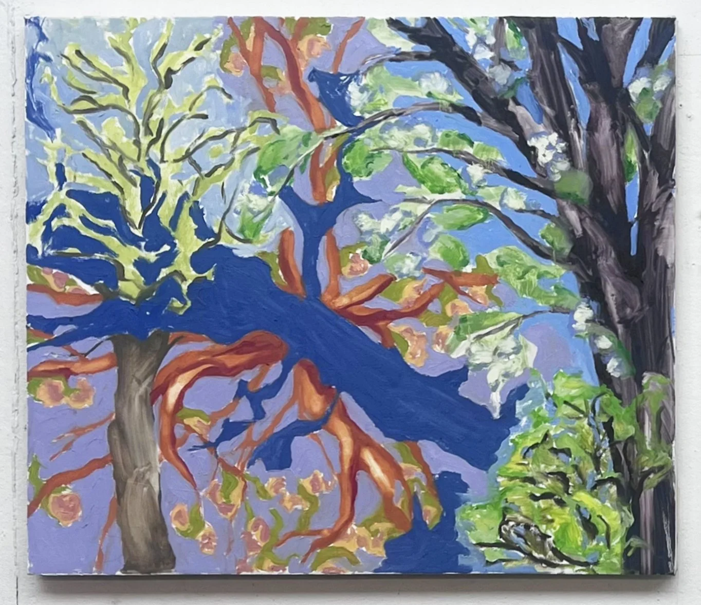 Graveyard, 2025, Oil on canvas, 24x36 in