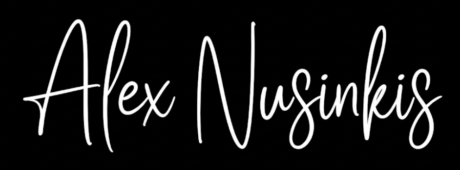 Alex Nusinkis Footer Signature