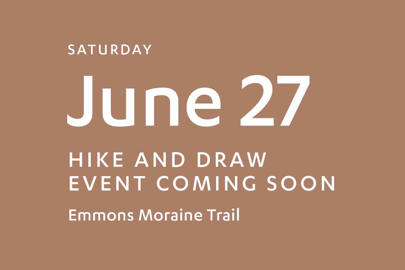 Hike and Draw