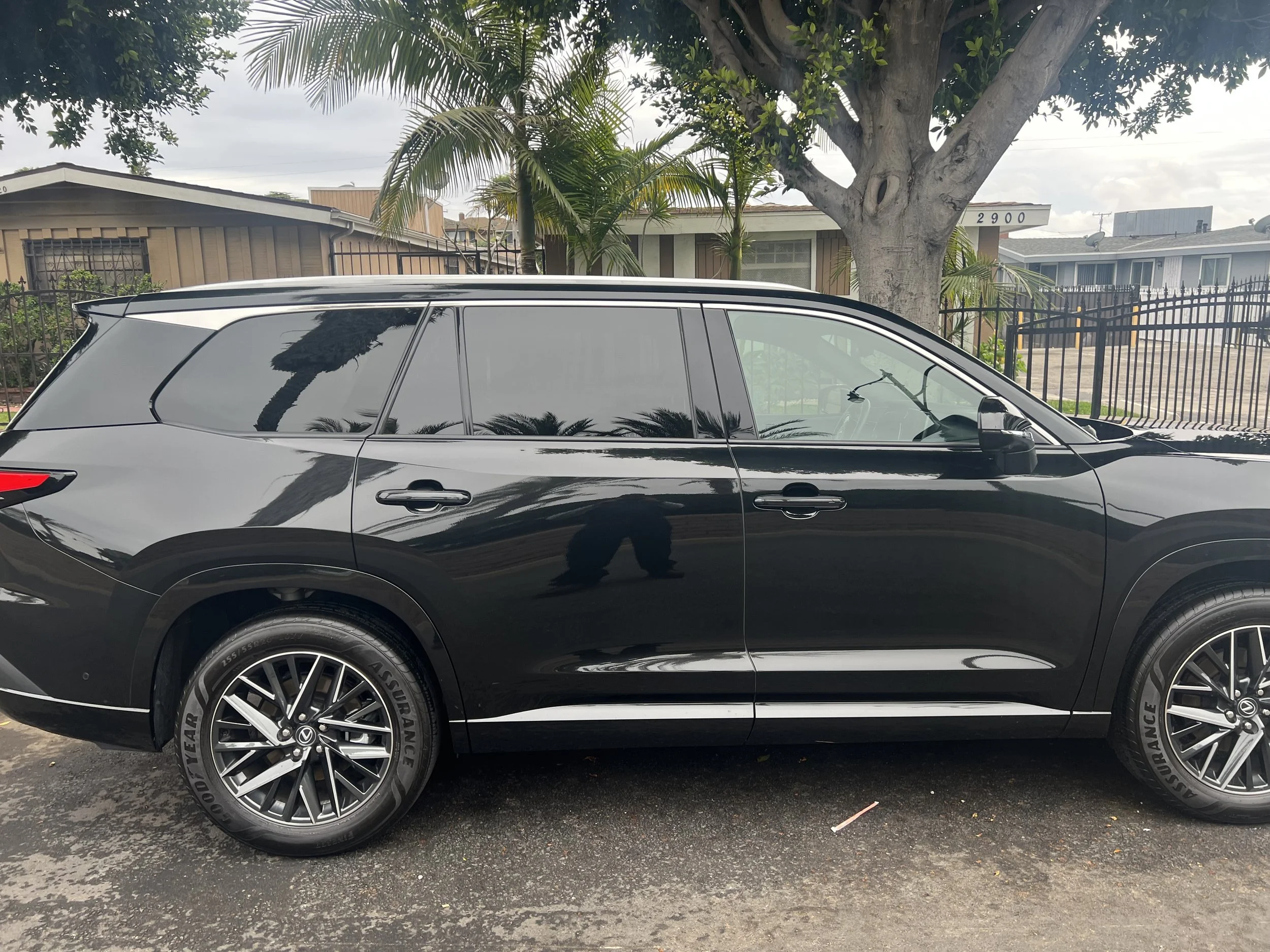 Black Lexus SUV
