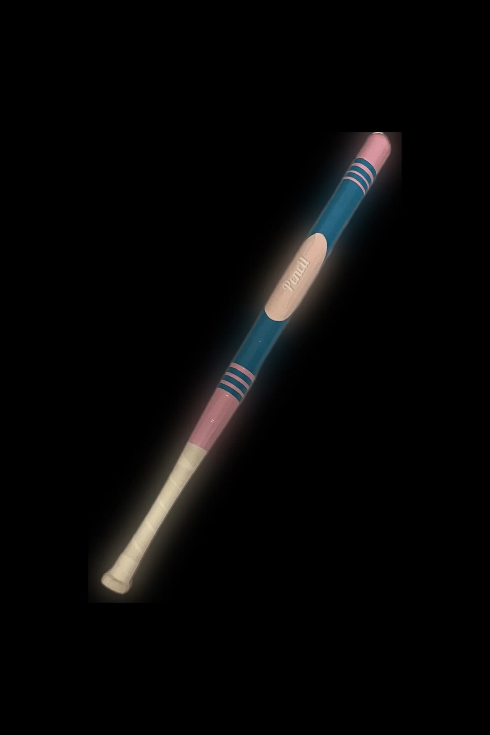 Pink/ Blue Pencil Bat
