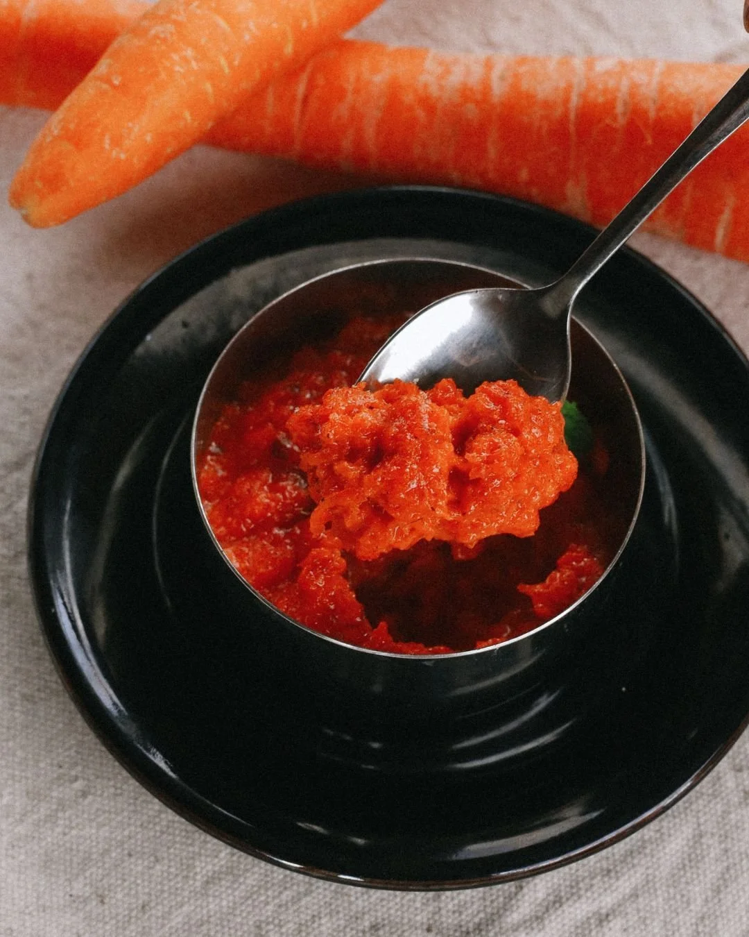 Carrot dessert might sound strange, but we can assure you Gajar Halwa is amazing. 
Served warm and full of comforting spices and nuts - this is your sign to try something new! 🥕🥕🥕

#IndianRestaurantBali #IndianFoodBali #BaliEats #BaliFoodies #Bali