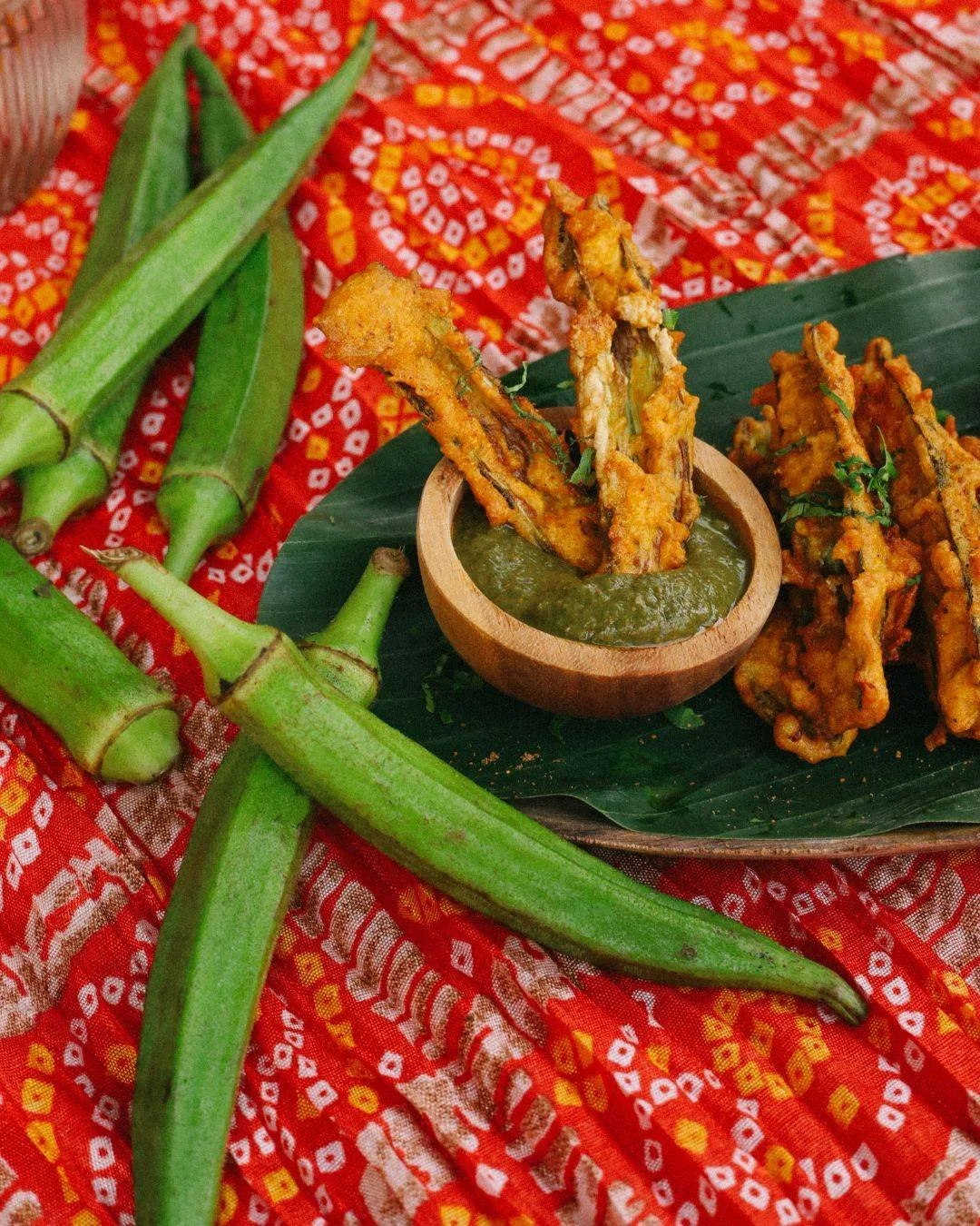Lots of people ask us, &ldquo;what&rsquo;s Okra?&rdquo; and we are sometimes a little confused because we grew up with this green super-food veggie as a staple. A healthy sub-tropical mallow gets turned into a crunchy treat with a gluten free chickpe