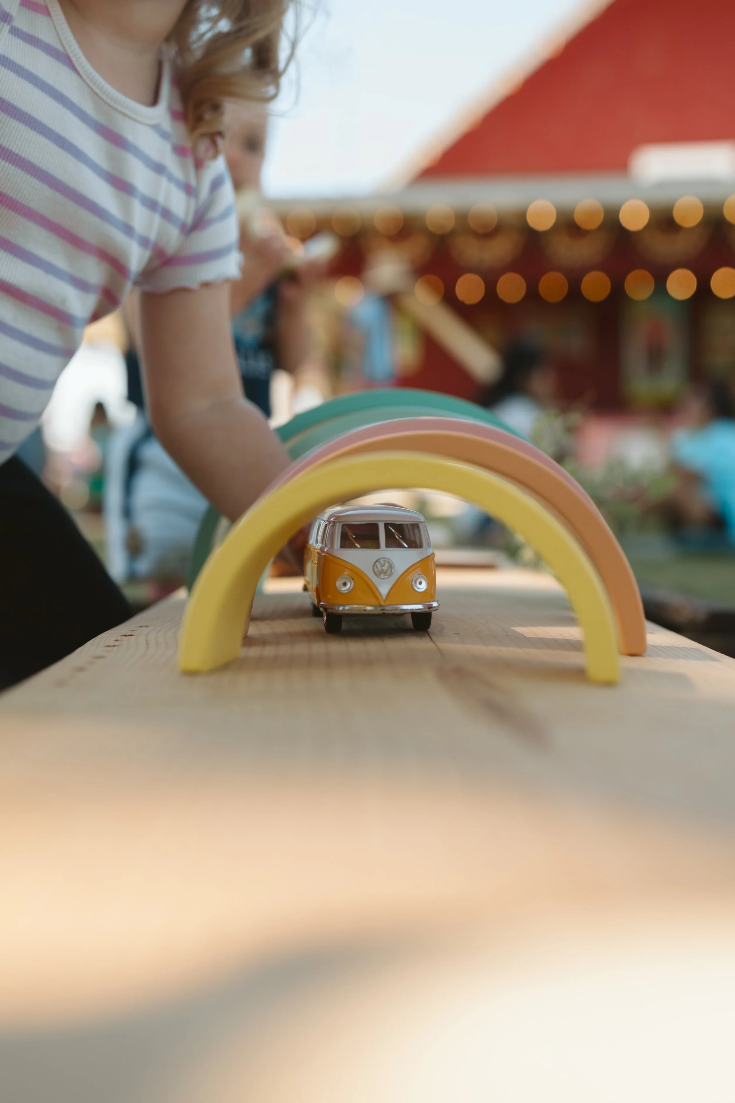 open exploration, imaginative play session, outdoor play space