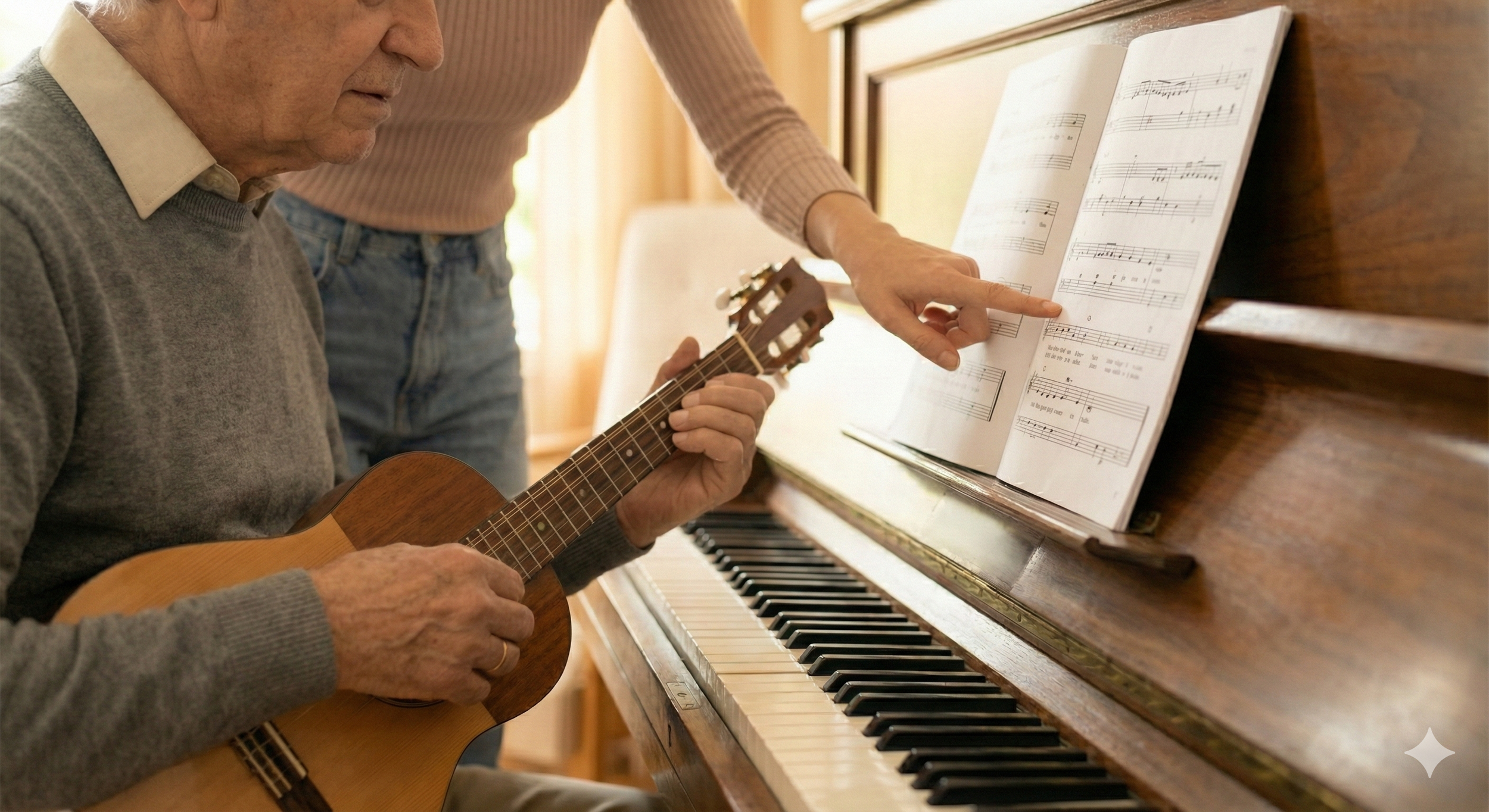 Instrument Lessons (Guitar, Cuatro, Piano)
