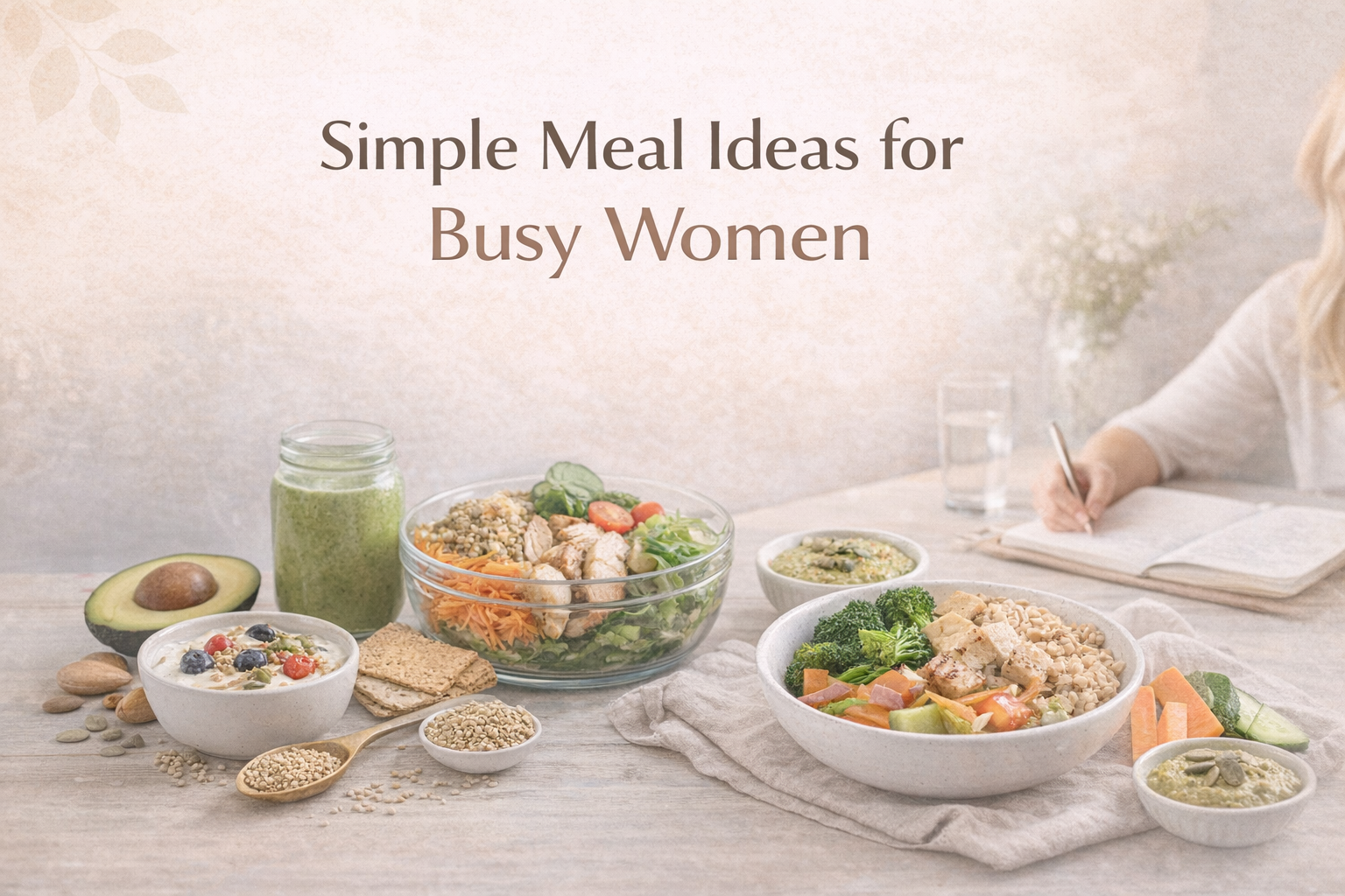 Simple Meal Ideas for Busy Women