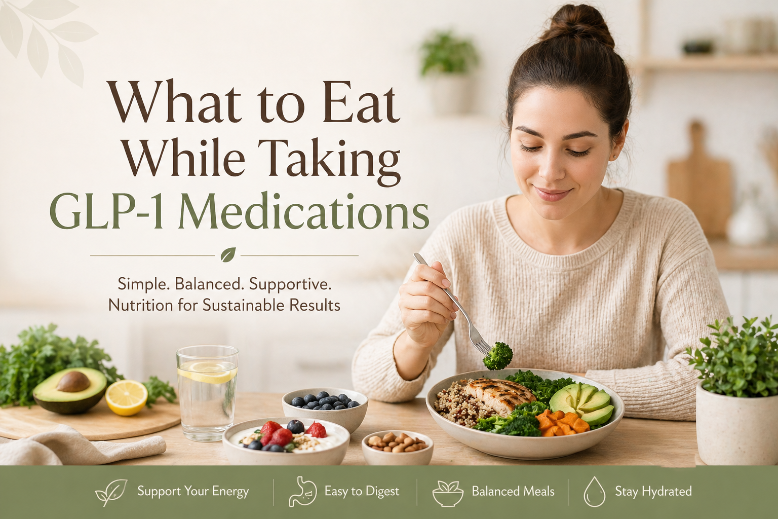 What to Eat While Taking GLP-1 Medications