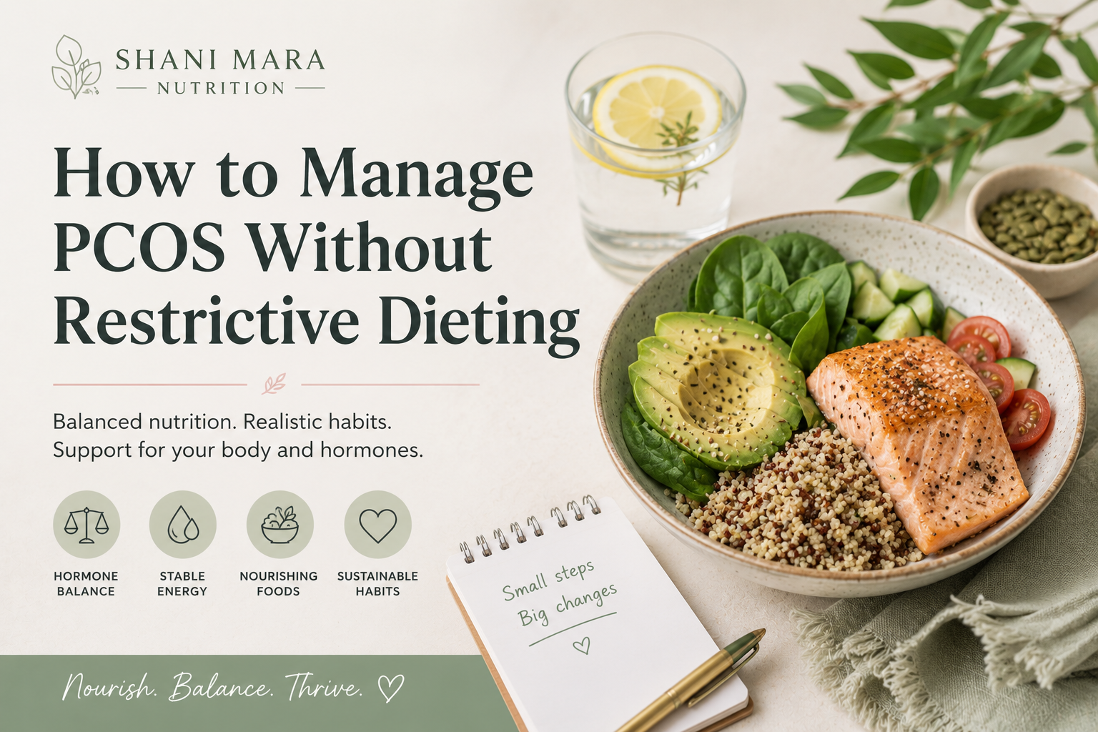 How to Manage PCOS Without Restrictive Dieting