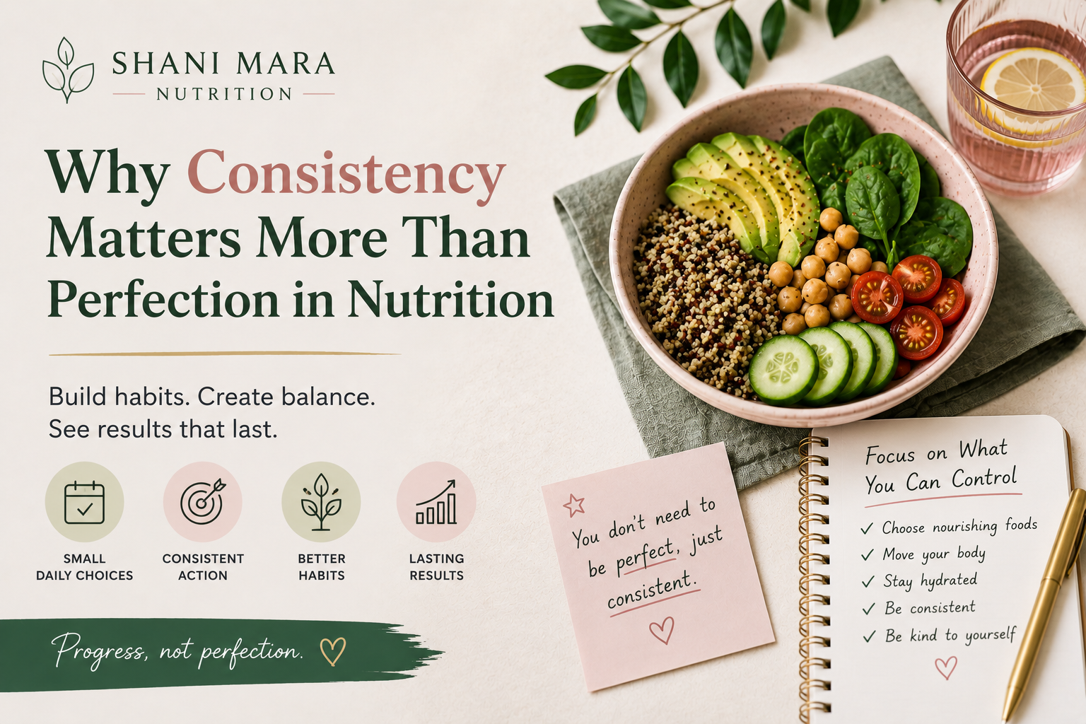 Why Consistency Matters More Than Perfection in Nutrition