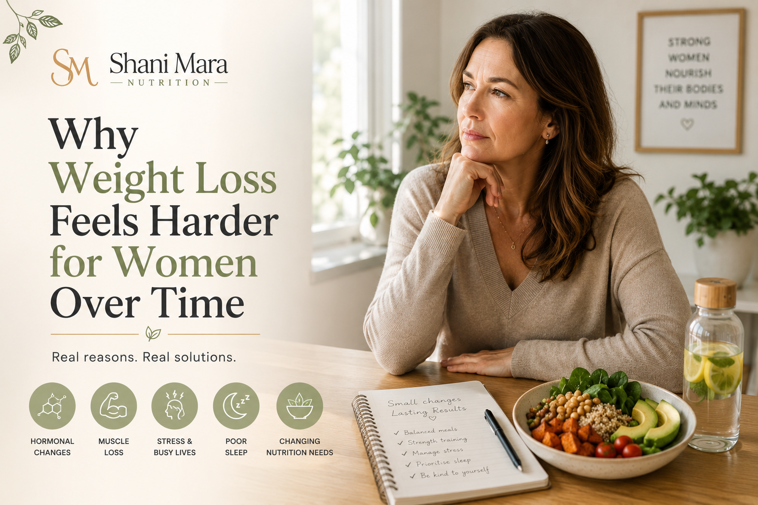Why Weight Loss Feels Harder for Women Over Time
