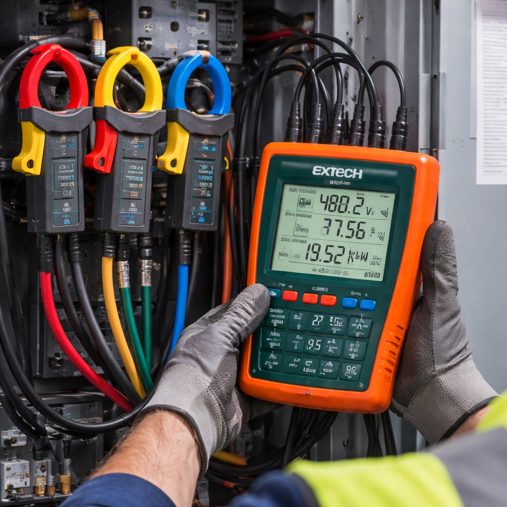 Electrical Load Study & Power Analysis Data Logger