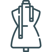 Icon of a dress form