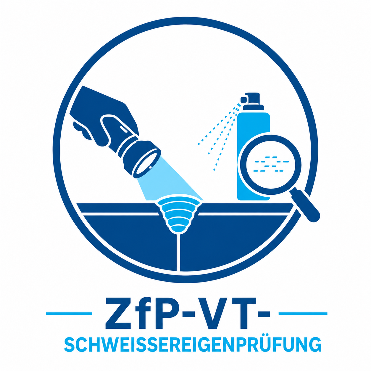 Sichtprüfung Schweißnähte VT SQZ-Sachsen