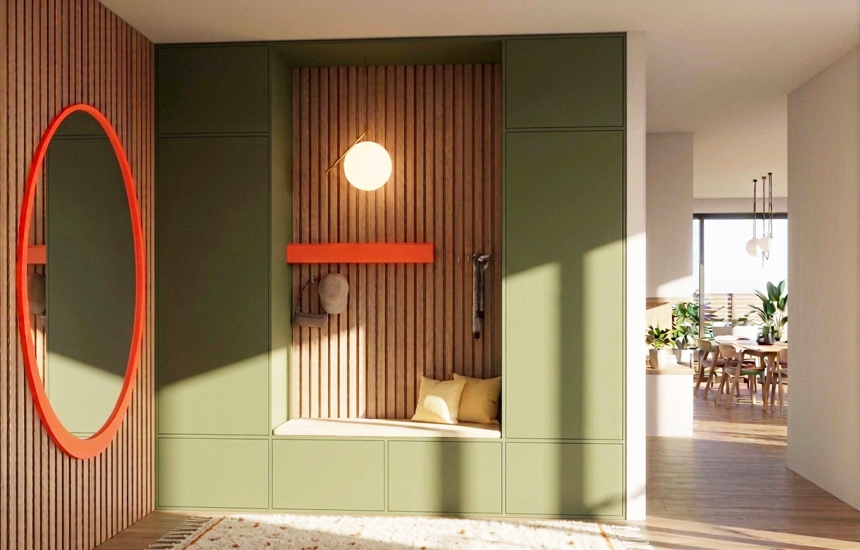 Aus alt wird neu: Bestand 70er Jahre Altbau - Sanierung + Neugestaltung - Planungs- & Gestaltungsprozess unter Berücksichtigung der Kundenwünsche und der Wohngesundheit mit schadstofffreien und regionalen Baustoffen - Prozess der Visualisierung - wie