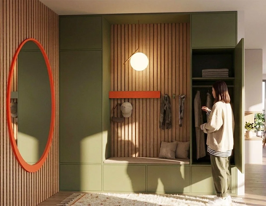 Aus alt wird neu: Bestand 70er Jahre Altbau - Sanierung + Neugestaltung - Planungs- & Gestaltungsprozess unter Berücksichtigung der Kundenwünsche und der Wohngesundheit mit schadstofffreien und regionalen Baustoffen - Prozess der Visualisierung - wie