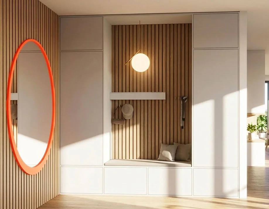 Aus alt wird neu: Bestand 70er Jahre Altbau - Sanierung + Neugestaltung - Planungs- & Gestaltungsprozess unter Berücksichtigung der Kundenwünsche und der Wohngesundheit mit schadstofffreien und regionalen Baustoffen - Prozess der Visualisierung - wie