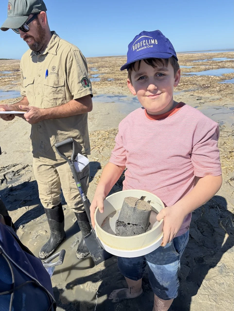 Citizen science, mudflat monitoring